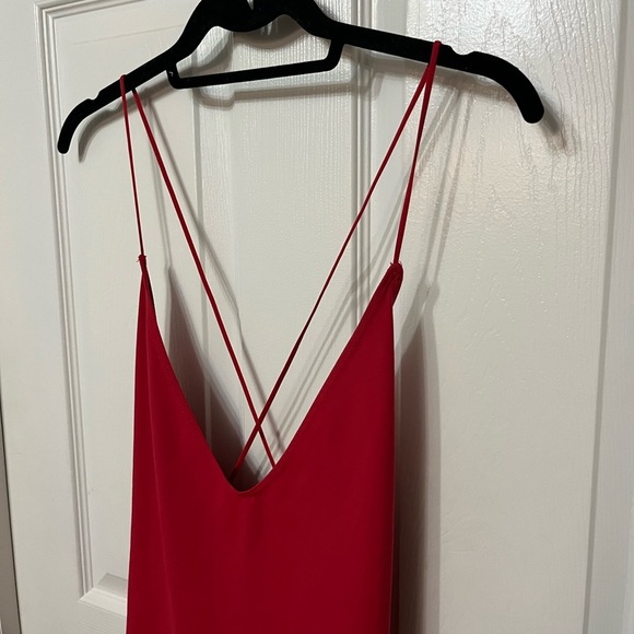 Free People strappy backless dress red intimately XL bodycon sleepwear - Picture 3 of 6